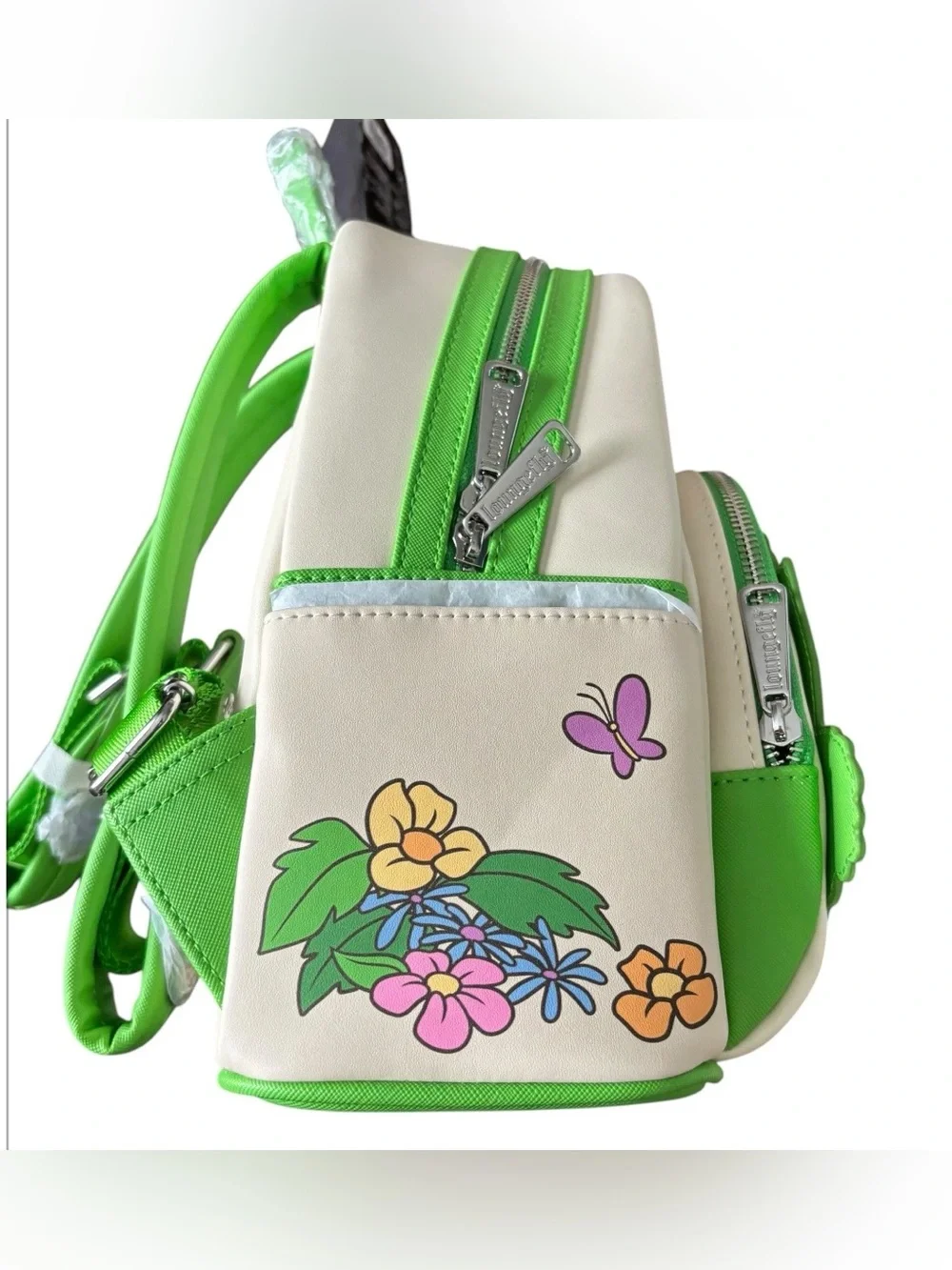 Loungefly Disney Winnie the Pooh & Piglet Reading Fuzzy Mini Backpack NWT